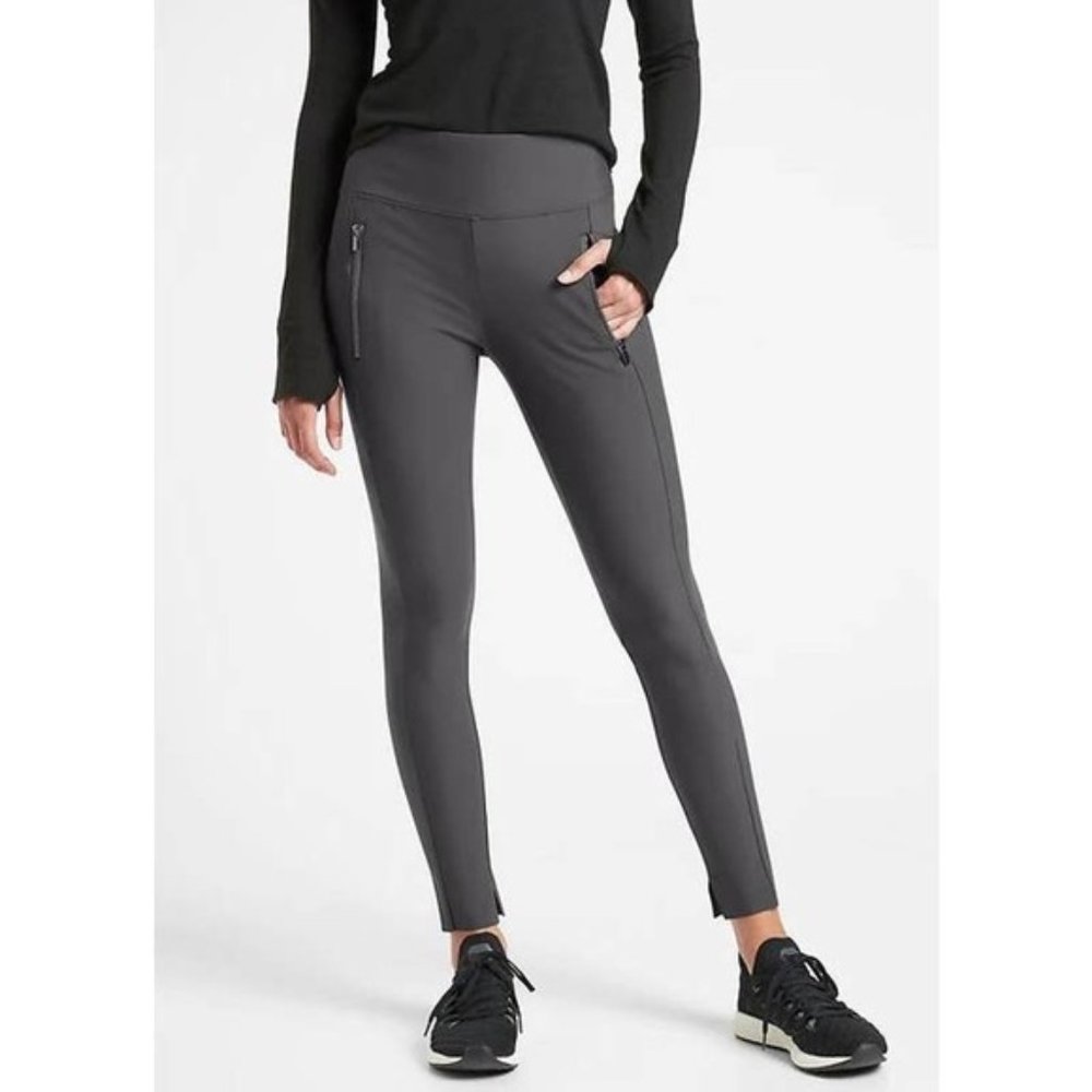 New! ATHLETA Stellar Tight Anthracite Grey XS